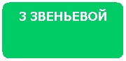 Блок-схема: альтернативный процесс: 3 ЗВЕНЬЕВОЙ
